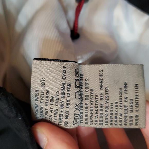 Rainforest Men's Black Jacket. Waterproof. Windproof. Men Size M. - Picture 6 of 14